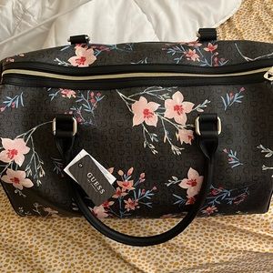 Black Guess travel bag.